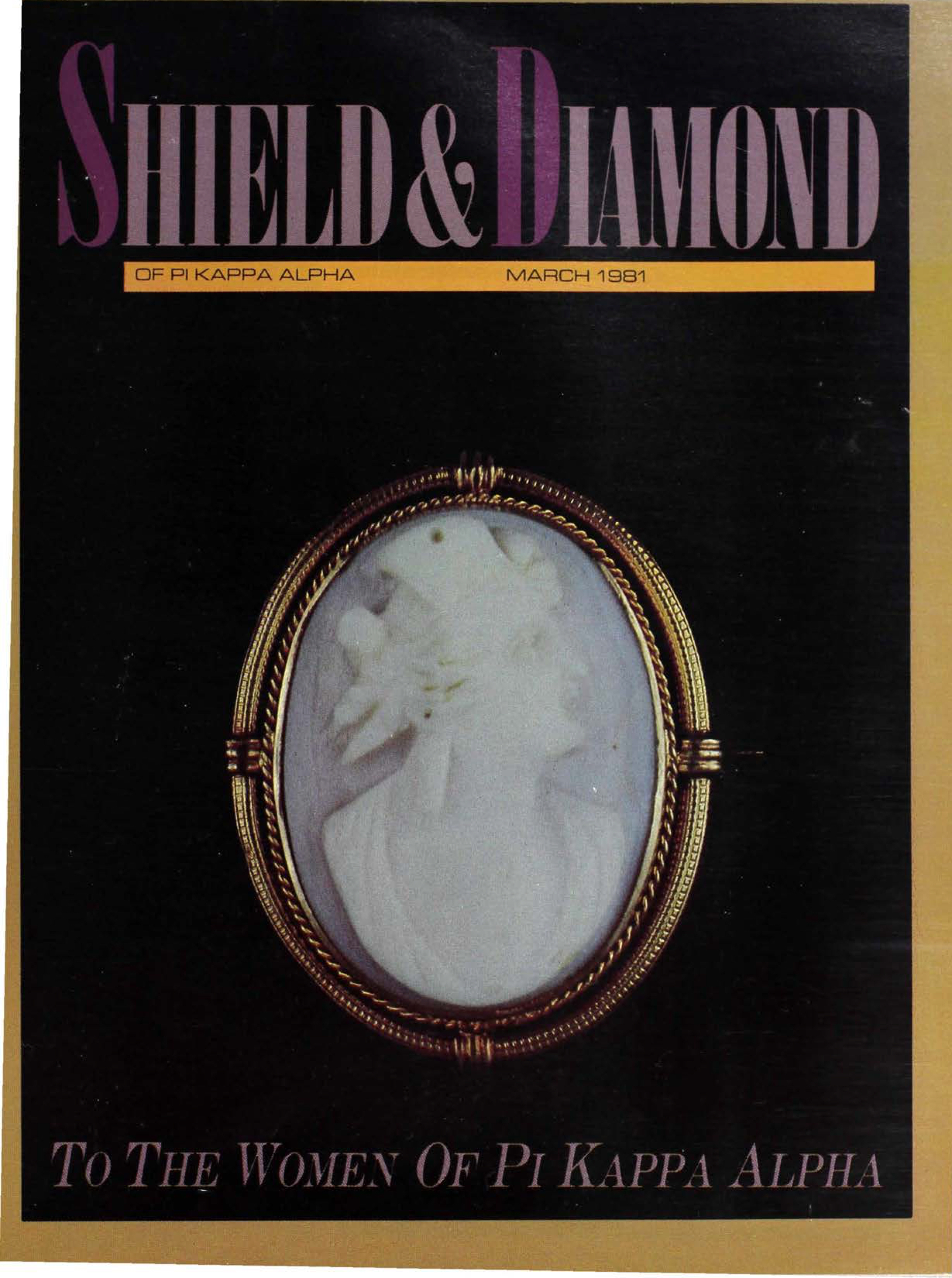 Shield and Diamond, Vol. 91, No. 3, March 1981